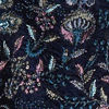 Velvety Delight Dark Blue Indo Western